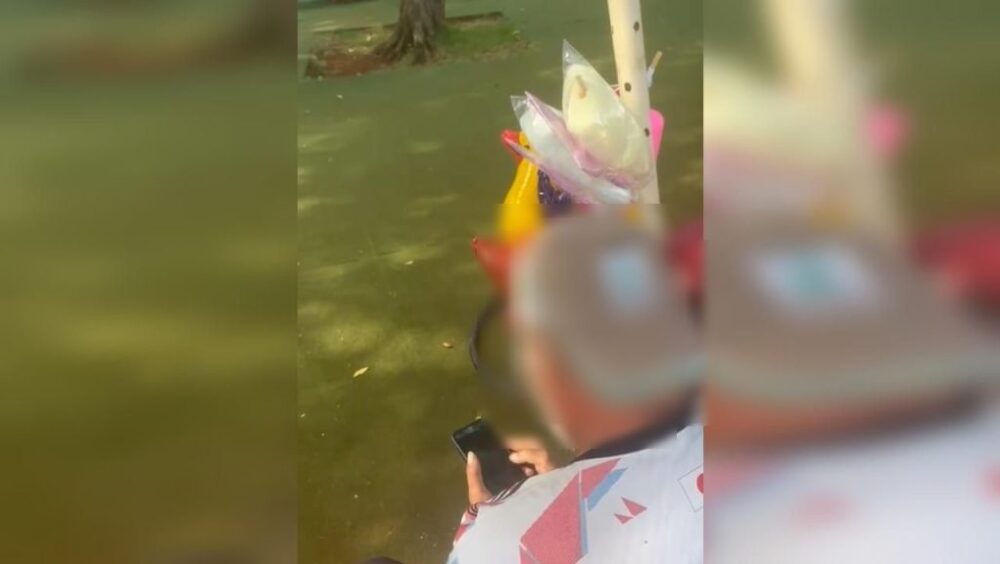 Flagrante: vendedor de algodão doce tenta apagar vídeos de crianças antes de ser detido em Cascavel Imagem referente a Flagrante: vendedor de algodão doce tenta apagar vídeos de crianças antes de ser detido em Cascavel