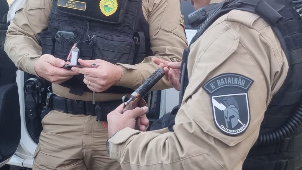 Veja arma que menino de 14 anos foi baleado pelo irmão no Cascavel Velho Imagem referente a Veja arma que menino de 14 anos foi baleado pelo irmão no Cascavel Velho