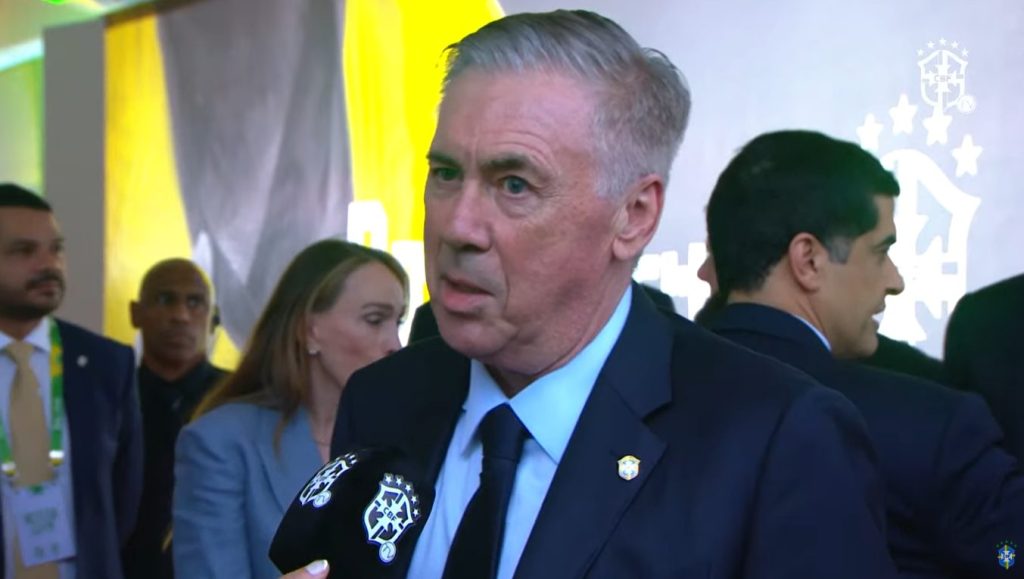 Carlo Ancelotti convoca 26 jogadores da Seleção Brasileira para a Copa do Mundo 2026 Imagem referente a Carlo Ancelotti convoca 26 jogadores da Seleção Brasileira para a Copa do Mundo 2026