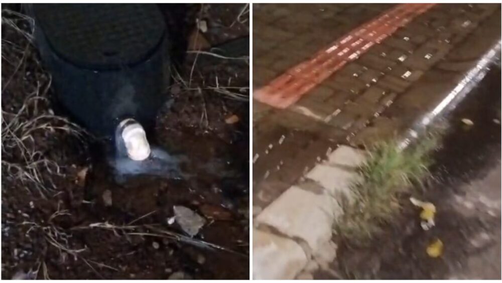 Água jorrando desde a madrugada revolta moradores no Floresta: “Passaram aqui e não arrumaram” Imagem referente a Água jorrando desde a madrugada revolta moradores no Floresta: “Passaram aqui e não arrumaram”