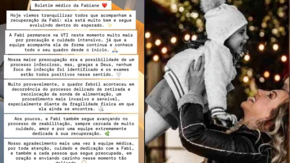 Família atualiza estado de saúde de mãe ferida em acidente que matou criança na BR-277 Imagem referente a Família atualiza estado de saúde de mãe ferida em acidente que matou criança na BR-277