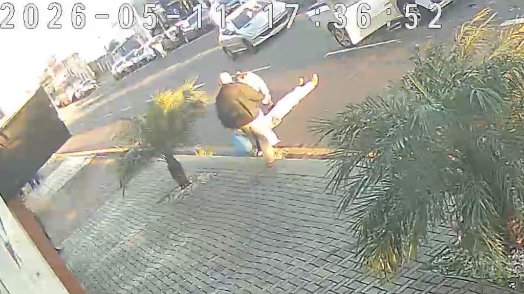 Veja como ocorreu acidente entre Montana e Jetta na Rua São Paulo Imagem referente a Veja como ocorreu acidente entre Montana e Jetta na Rua São Paulo
