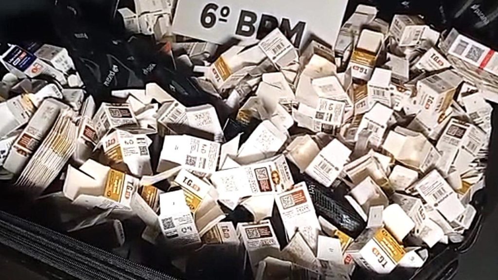 Remessas de tirzepatida são encontradas em bagagens de passageiros na Rodoviária Imagem referente a Remessas de tirzepatida são encontradas em bagagens de passageiros na Rodoviária