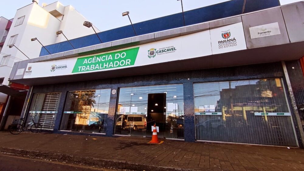 Agência do Trabalhador de Cascavel disponibiliza mais de 1,6 mil vagas nesta quinta-feira Imagem referente a Agência do Trabalhador de Cascavel disponibiliza mais de 1,6 mil vagas nesta quinta-feira