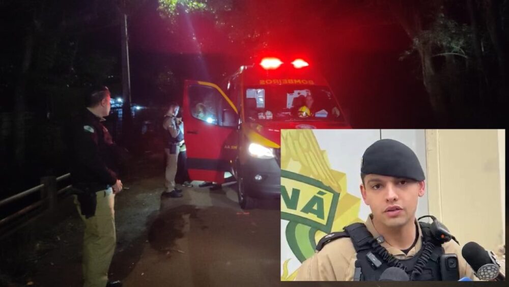 Homem é agredido com pedaço de pau durante discussão em Cascavel; suspeita de tentativa de assalto não é confirmada Imagem referente a Homem é agredido com pedaço de pau durante discussão em Cascavel; suspeita de tentativa de assalto não é confirmada