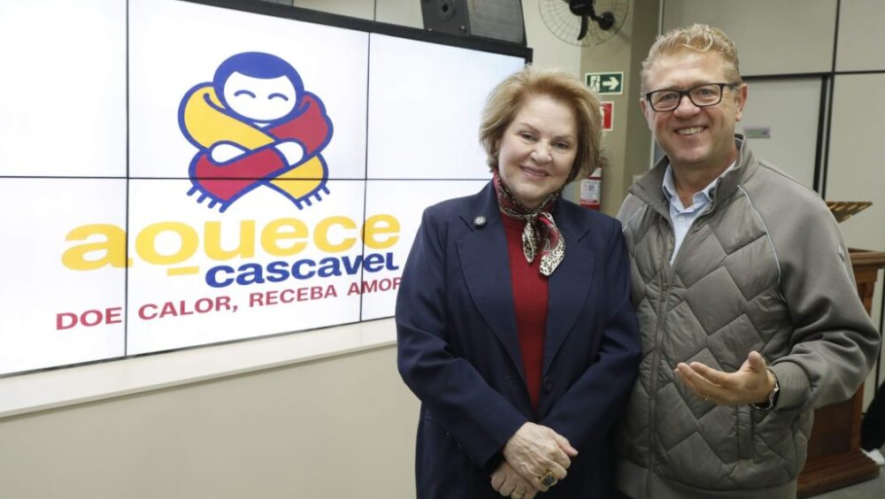 Campanha Aquece Cascavel 2026 mobiliza cidade para arrecadação de peças de frio para quem mais precisa Imagem referente a Campanha Aquece Cascavel 2026 mobiliza cidade para arrecadação de peças de frio para quem mais precisa