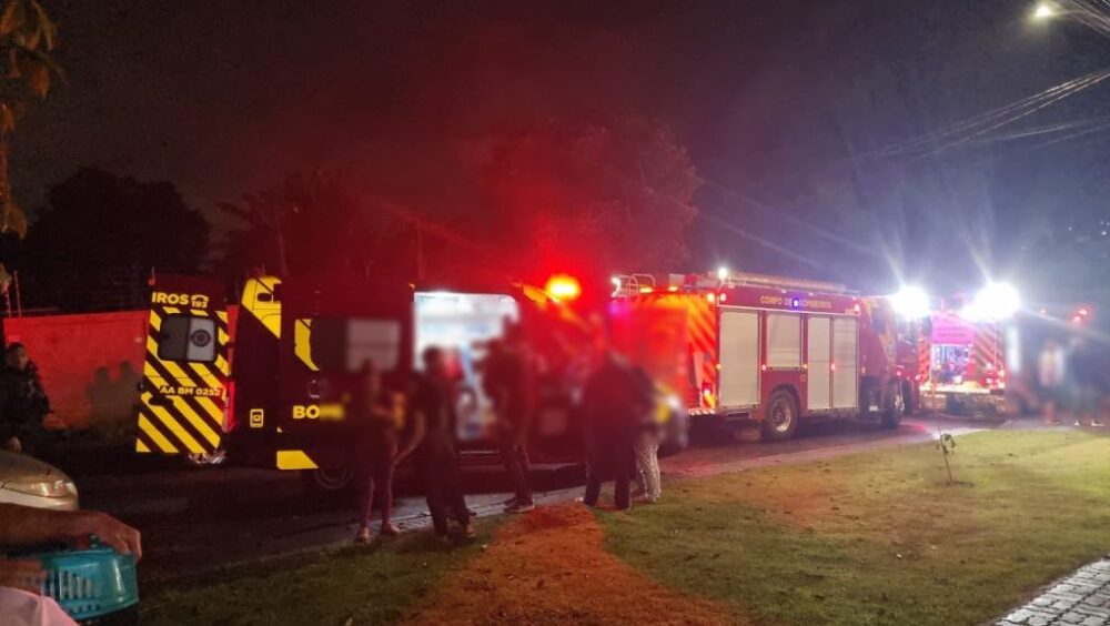 URGENTE! Incêndio em apartamento no Santa Cruz deixa feridos Imagem referente a URGENTE! Incêndio em apartamento no Santa Cruz deixa feridos