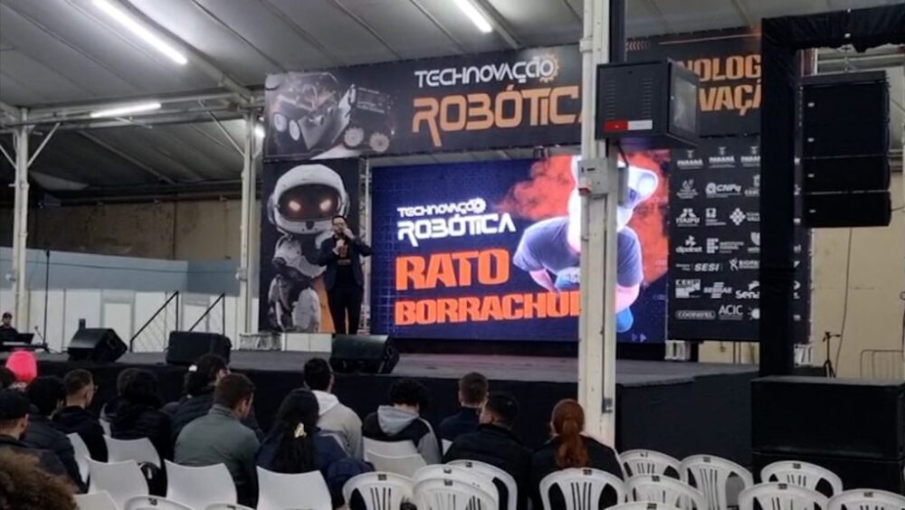 Feira Technovação Robótica 2026 reúne estudantes e atrações tecnológicas em Cascavel Imagem referente a Feira Technovação Robótica 2026 reúne estudantes e atrações tecnológicas em Cascavel