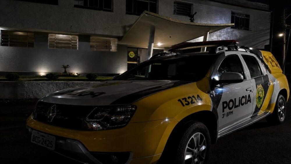 Ocorrência de violência doméstica termina com prisão no Centro de Chopinzinho Imagem referente a Ocorrência de violência doméstica termina com prisão no Centro de Chopinzinho