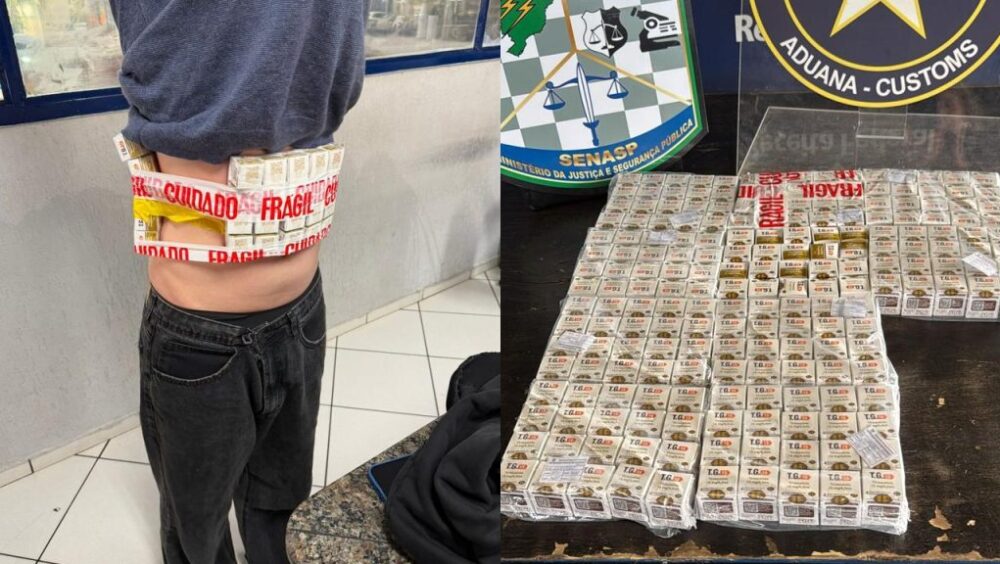 Estudantes de Medicina são flagrados transportando medicamentos emagrecedores Imagem referente a Estudantes de Medicina são flagrados transportando medicamentos emagrecedores