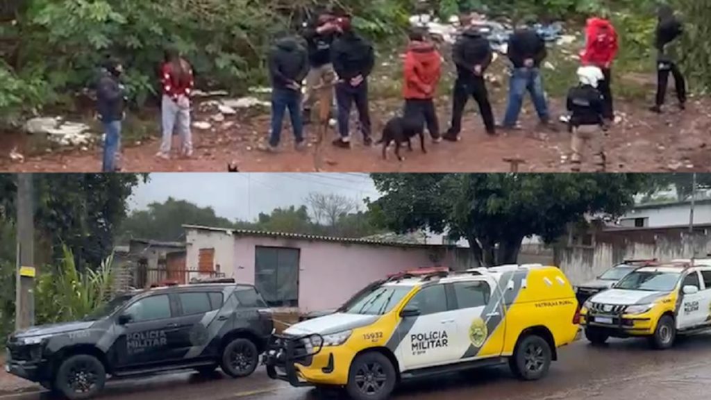 Polícia Militar estoura ponto de venda de drogas denunciado pela CGN no Cancelli Imagem referente a Polícia Militar estoura ponto de venda de drogas denunciado pela CGN no Cancelli