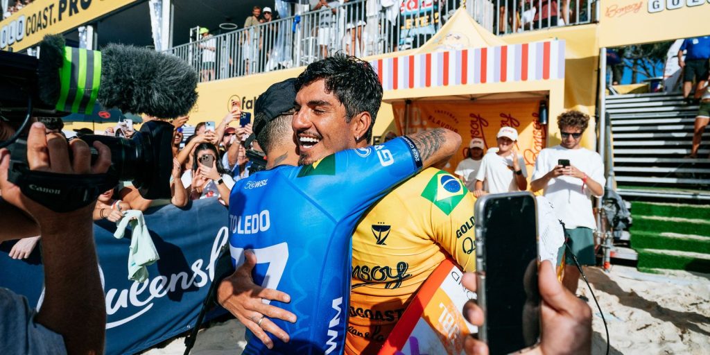 Surfe: Medina, Filipinho e Alejo avançam em etapa na Nova Zelândia Imagem referente a Surfe: Medina, Filipinho e Alejo avançam em etapa na Nova Zelândia