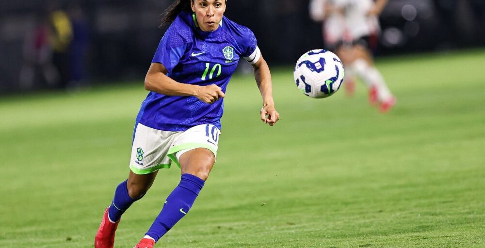 Marta volta à seleção feminina para 2 amistosos contra EUA no Brasil Imagem referente a Marta volta à seleção feminina para 2 amistosos contra EUA no Brasil