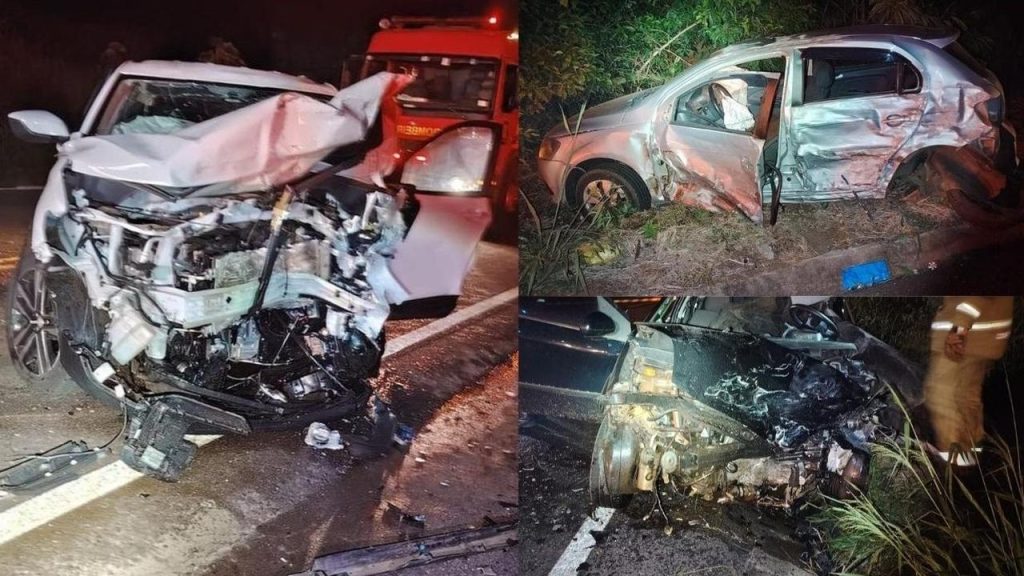 Tragédia na PR-486: acidente envolvendo três carros deixa vítimas fatais Imagem referente a Tragédia na PR-486: acidente envolvendo três carros deixa vítimas fatais