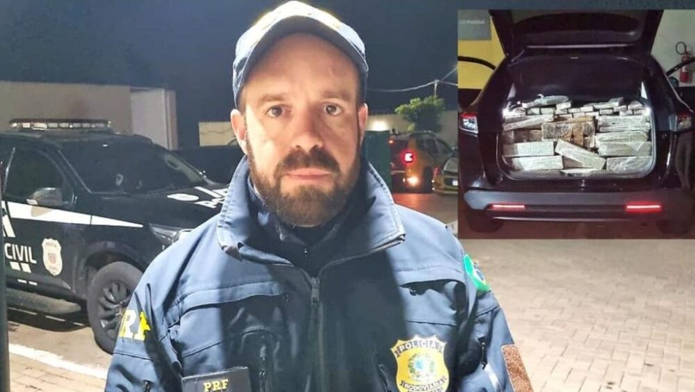 PRF revela detalhes da apreensão milionária de maconha na BR-369 Imagem referente a PRF revela detalhes da apreensão milionária de maconha na BR-369