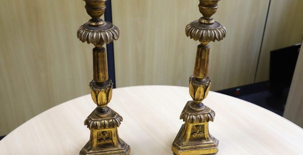 PF recupera e devolve peças sacras levadas de igreja do Rio de Janeiro Imagem referente a PF recupera e devolve peças sacras levadas de igreja do Rio de Janeiro